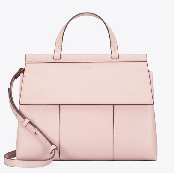 ⛔️SOLD⛔️Authentic Tory Burch LG T-Satchel leather - Picture 3 of 8